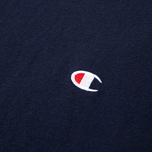 Champion Japan Basic Logo Tee Black (C3-H359)
